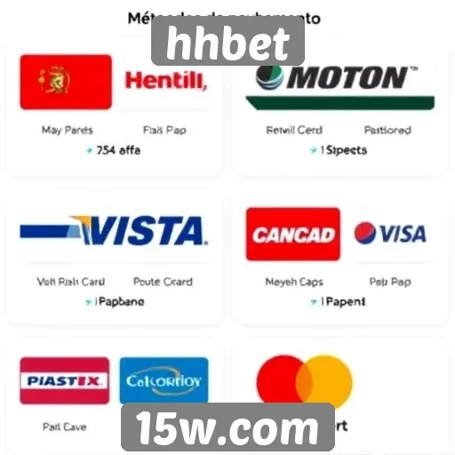 Métodos de pagamento disponíveis no hhbet
